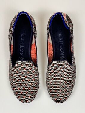 Rothy’s The Loafer in Coral Dot